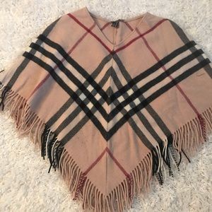 Authentic vintage Burberry Poncho